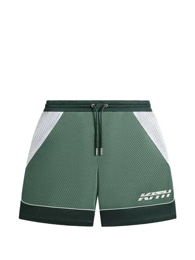 Kith Wesley Colour-block Mesh Shorts In Multi