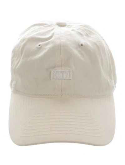 Pre-owned Kith White Cotton  Baseball Cap In Neutrals