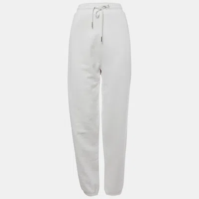 Pre-owned Kith White Fleece Cotton Chelsea Sweatpants L