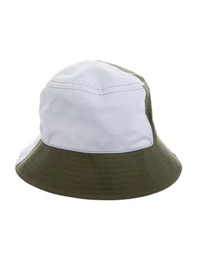 Pre-owned Kith White Patterned Polyester Bucket Hat