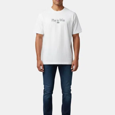 Pre-owned Kith White Printed Cotton Crewneck T-shirt Xl