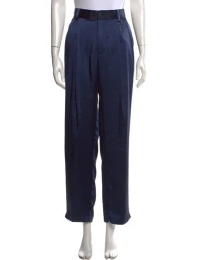 Pre-owned Kith Wide Leg Pants In Blue