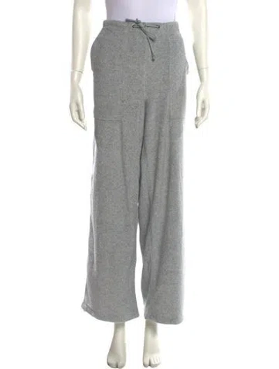 Pre-owned Kith Wide Leg Pants In Gray