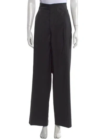 Pre-owned Kith Wide Leg Pants In Gray