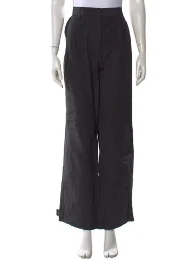 Pre-owned Kith Wide Leg Pants In Gray