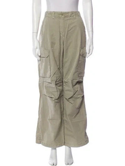 Pre-owned Kith Wide Leg Pants In Grey