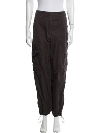 Pre-owned Kith Wide Leg Pants In Grey