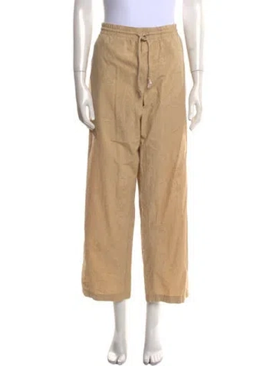 Pre-owned Kith Wide Leg Pants In Neutral