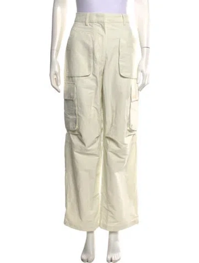 Pre-owned Kith Wide Leg Pants In Neutral