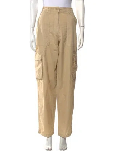 Pre-owned Kith Wide Leg Pants In Neutrals