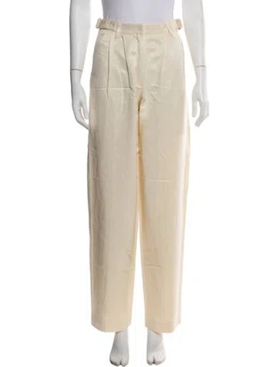 Pre-owned Kith Wide Leg Pants In Neutrals