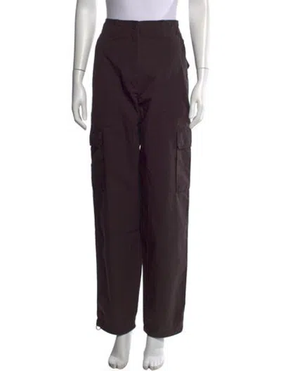 Pre-owned Kith Wide Leg Pants In Purple