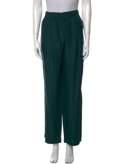 Pre-owned Kith Wide Leg Pants W/ Tags In Green