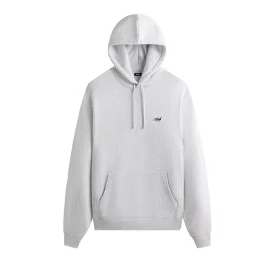 Pre-owned Kith Williams Iii Hoodie 'light Heather Grey' | Men's Size Xxl