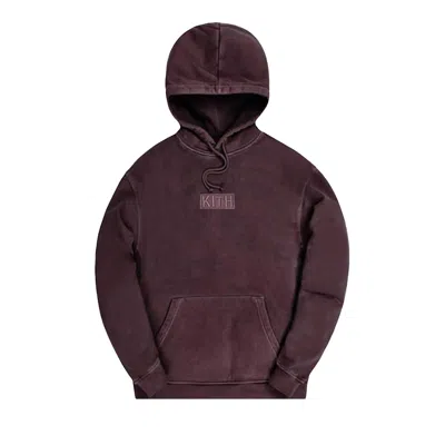 Pre-owned Kith Williams Iii Hoodie 'magma' In Red