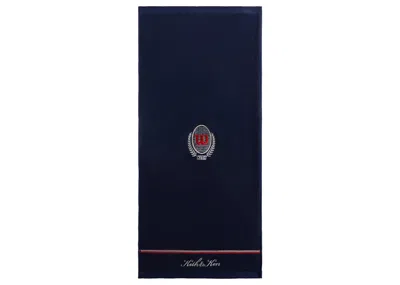 Pre-owned Kith Wilson Crest Sweat Towel In Nocturnal