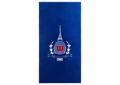Pre-owned Kith Wilson Eiffel Tower Towel In Elite