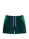 Kith Wind Running Shorts In Blue
