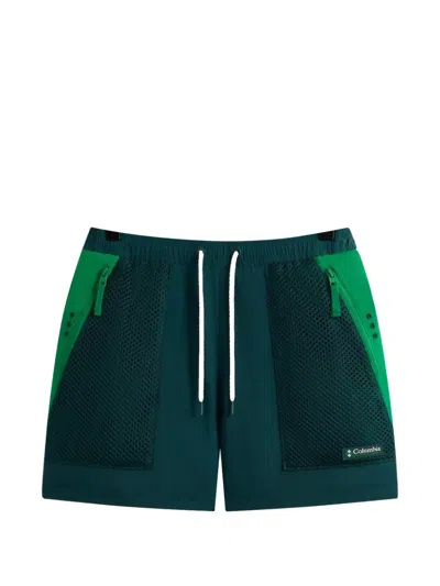 Kith Wind Running Shorts In Blue