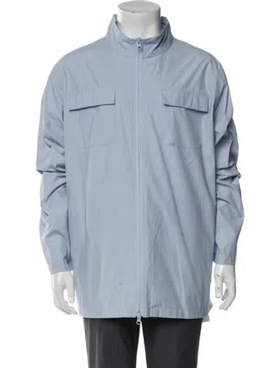 Pre-owned Kith Windbreaker In Blue