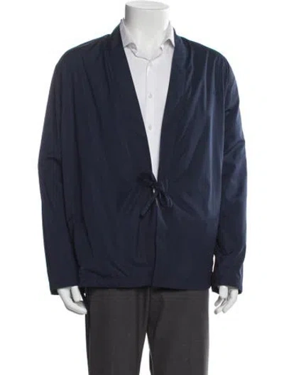 Pre-owned Kith Windbreaker In Blue