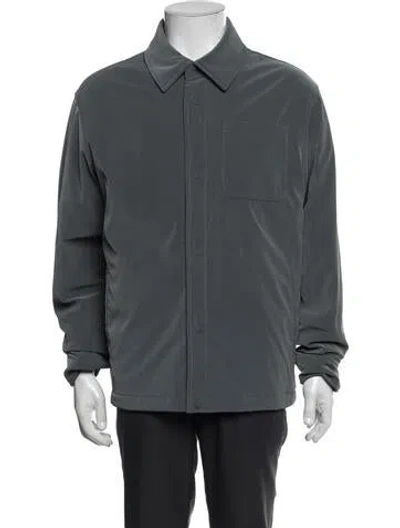 Pre-owned Kith Windbreaker In Gray