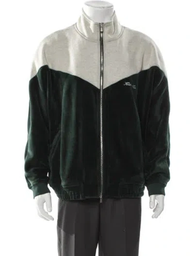 Pre-owned Kith Windbreaker In Green