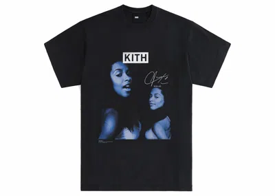 Pre-owned Kith Women Aaliyah Are You That Somebody Vintage Tee Shirt In Black