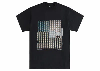 Pre-owned Kith Women Aaliyah Film Strip Vintage Tee Shirt In Black