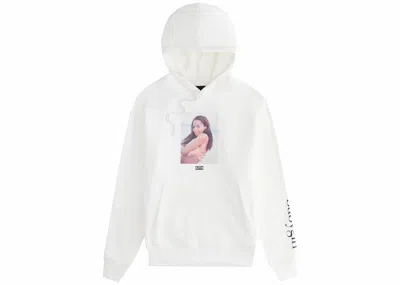 Pre-owned Kith Women Aaliyah Rock The Boat Jane Hoodie In White