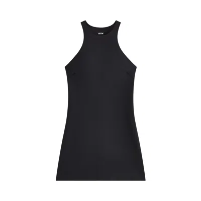 Pre-owned Kith Women Deina Backless Active Mini Dress 'black' | Women's Size M