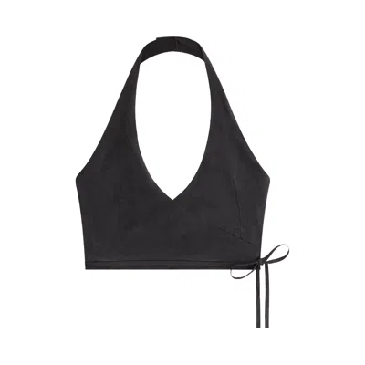 Pre-owned Kith Women Shir Wrap Vest 'black' | Women's Size Xs