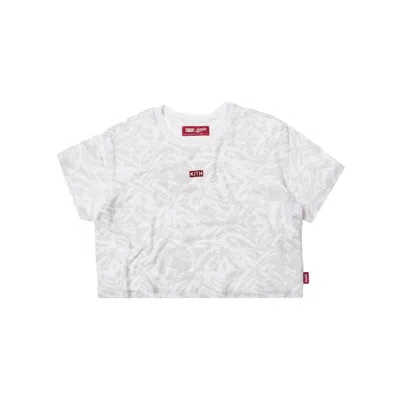 Pre-owned Kith Women X Cocacola Checkered Cropped Tee Shirt In White