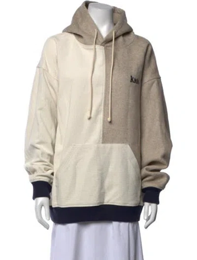 Pre-owned Kith Wool Colorblock Pattern Sweater In Neutrals