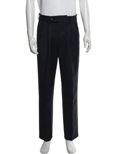 Pre-owned Kith Wool Dress Pants In Blue