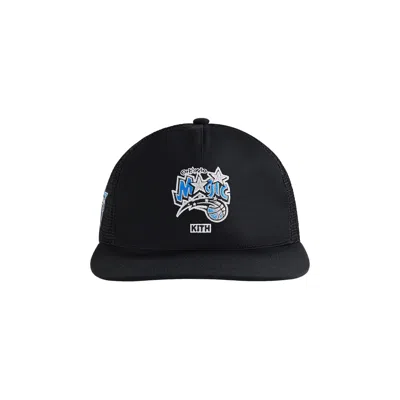 Pre-owned Kith X '47 For Nba All-star Orlando Magic Trucker Hat 'black' | Men's Size Onesize