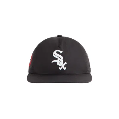 Pre-owned Kith X '47 For The Chicago White Sox Nylon Sl Hitch Snapback 'black' | Men's Size Onesize