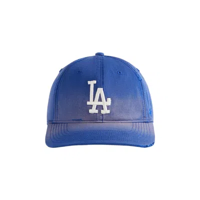 Pre-owned Kith X '47 For The Mlb Los Angeles Dodgers Washed Franchise Ls Cap 'royal' | Blue | Men's Size Onesi