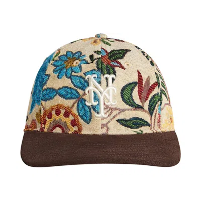Pre-owned Kith X ‘47 For The New York Mets Tapestry Franchise Ls Cap 'durum' | Tan | Men's Size M
