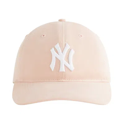 Pre-owned Kith X '47 For The New York Yankees Heavy Cupro Linen Franchise Ls Cap 'beloved' | Pink | Men's Size