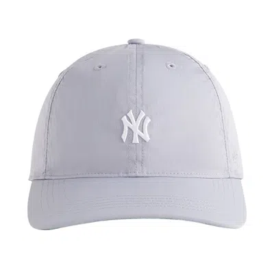 Pre-owned Kith X '47 For The New York Yankees Nylon Mini Logo Aaron Classic Cap 'argon' | Grey | Men's Size On In Gray
