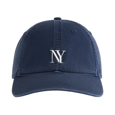 Pre-owned Kith X '47 Just Ny Clean Up Classic Cap 'nocturnal' | Blue | Men's Size Onesize