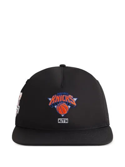 Kith X '47 X Nba All-star X New York Knicks Sl Hitch Snapback 棒球帽 In Black