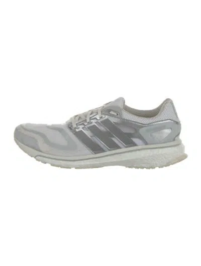 Pre-owned Kith X Adidas Mesh Athletic Sneakers In White