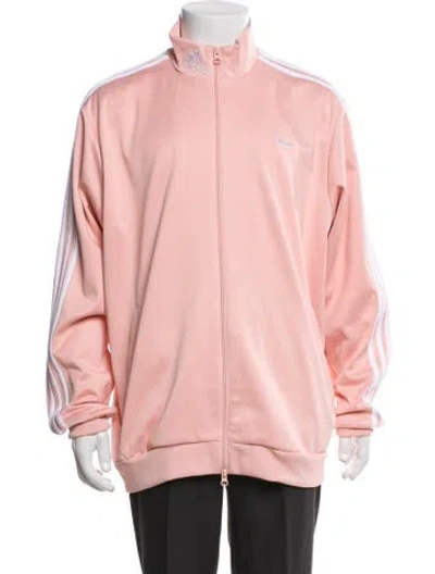 Pre-owned Kith X Adidas Windbreaker In Pink
