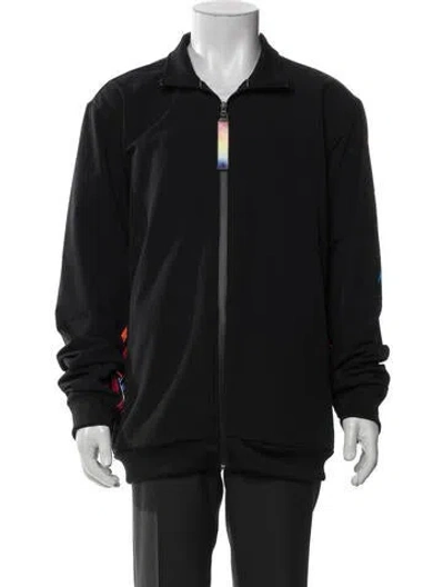 Pre-owned Kith X Adidas Windbreaker W/ Tags In Black