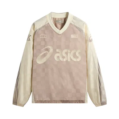 Pre-owned Kith X Asics Loyalty Exclusive Dayton Combo Pullover 'paragon' | Tan | Men's Size Xxl In Brown