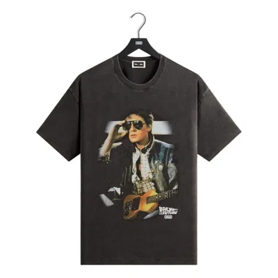 Kith X Back To The Future Marty Shades Vintage T-shirt 'black'