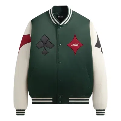 Kith X Batman Joker Satin Bomber Jacket 'ivy Green'