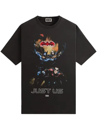 Kith X Batman Just Us T-shirt In Black
